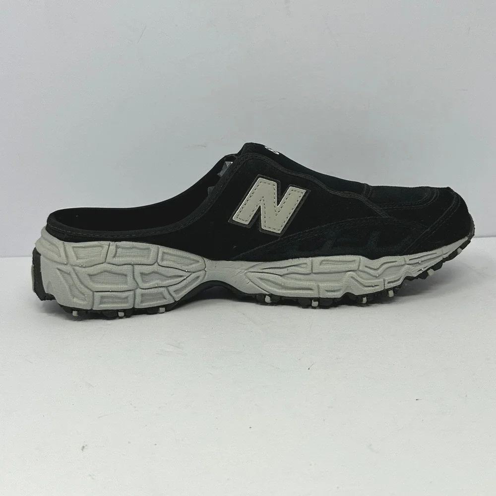New Balance 801 All Terrain Mules Mens 9 Black Grey Slip On Shoes M801SBK